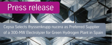 Electrolyzer Green Hydrogen Cepsa thyssenkrupp
