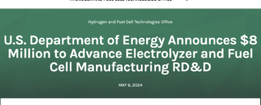 electrolyzer fuel cell manufacturing us