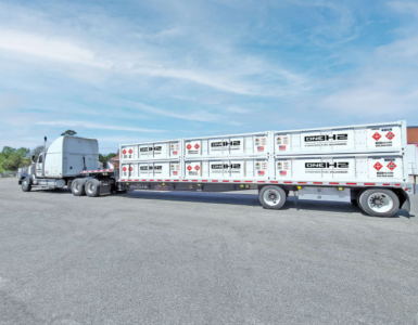 high-pressure tube trailers hydrogen