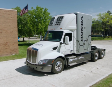 honda hydrogen fuel cell truck