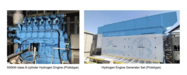 hydrogen engine generator mitsubishi
