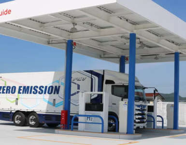 hydrogen station fuel cell trucks