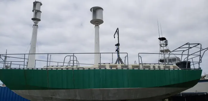 Revolutionizing Green Hydrogen Production at Sea with Vertical Wind Turbines