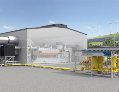 hydrogen-ready engine power plant