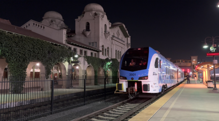 hydrogen trains california