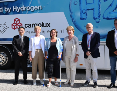 hydrogen powered trucking