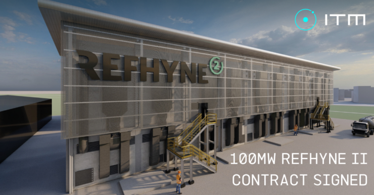 Máy điện phân refhyne 100 mw