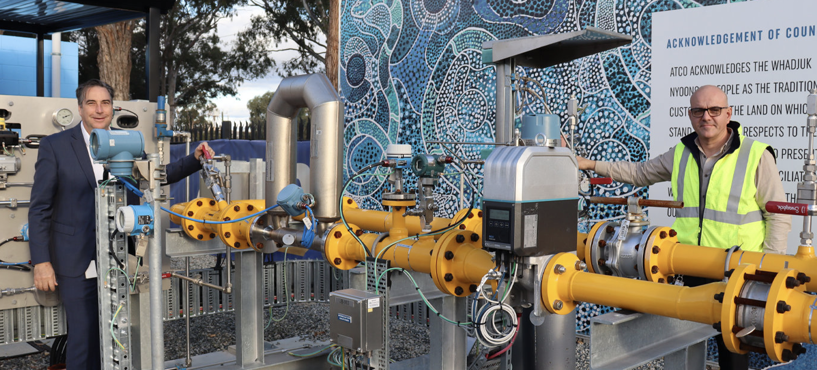 ATCO's Milestone: 10% Hydrogen Blend in Australian Gas Network