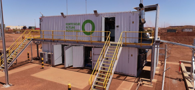 liquid hydrogen plant fabrum fortescue