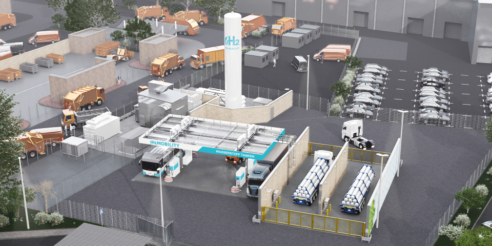 Breaking Ground: Europe's Most Powerful Hydrogen Refueling Station Unveiled in Düsseldorf